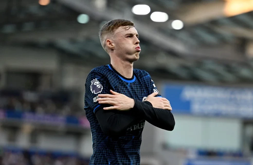 Cole Palmer agora está sob contrato com o Chelsea até 2033 — Foto: Getty Images