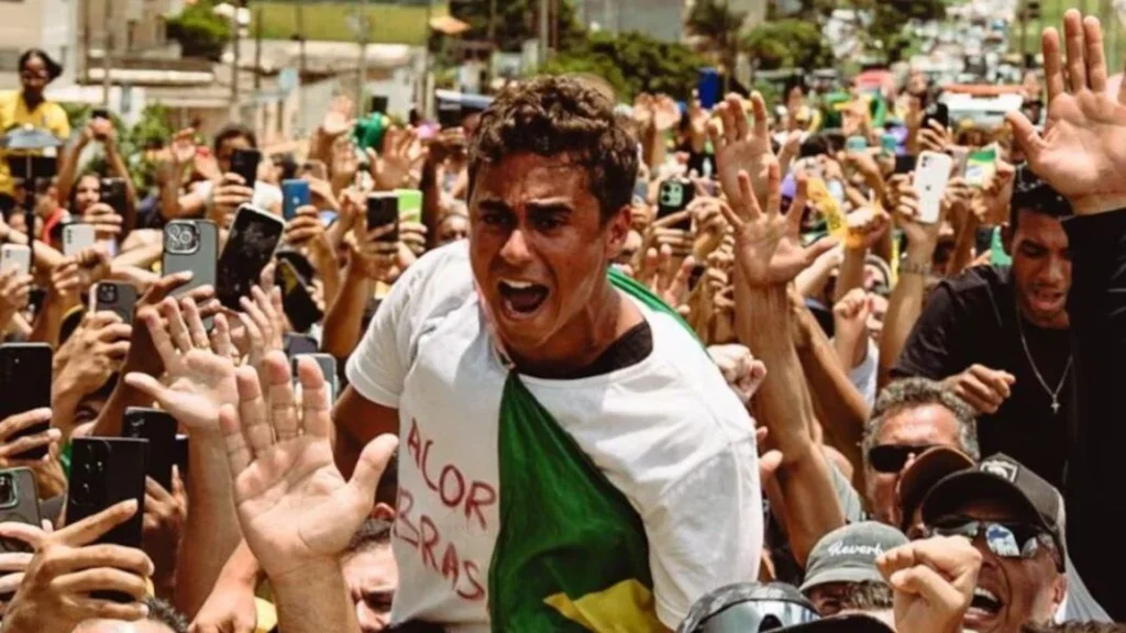 Manifestação conservadora em Brasília