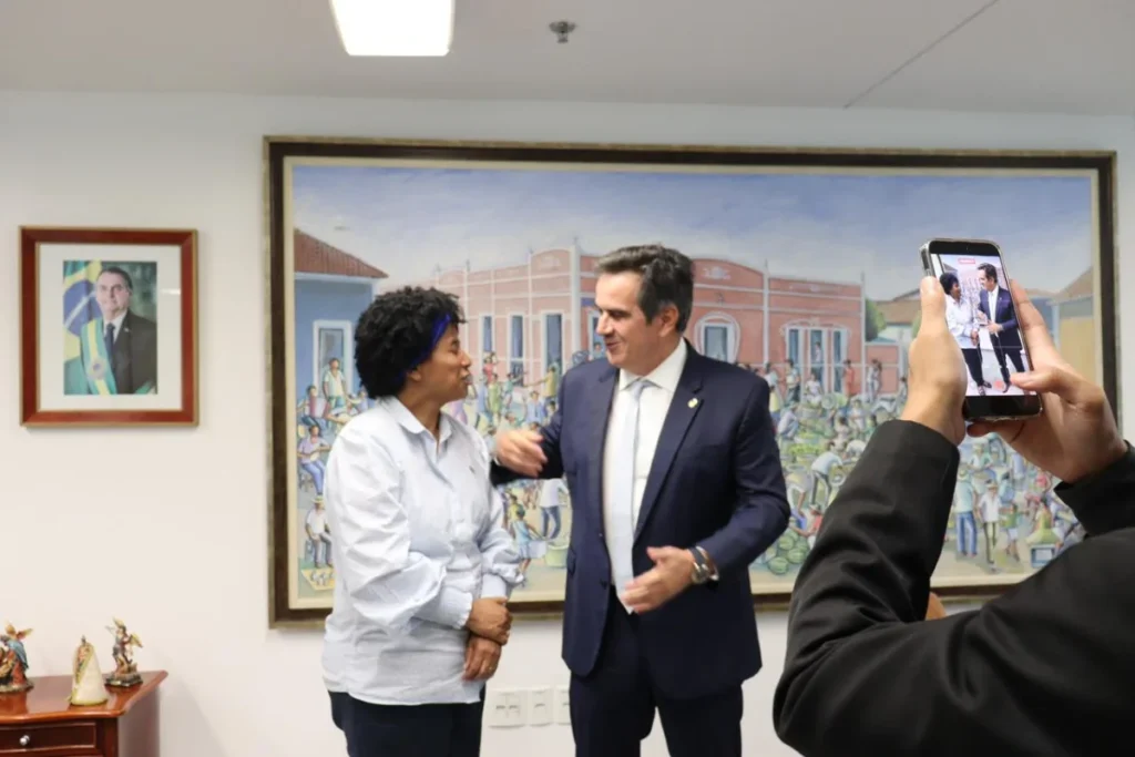 Deputada Sílvia Cristina e senador Ciro Nogueira